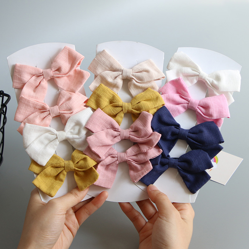 Set 4 kẹp tóc xinh xắn dành cho bé gái