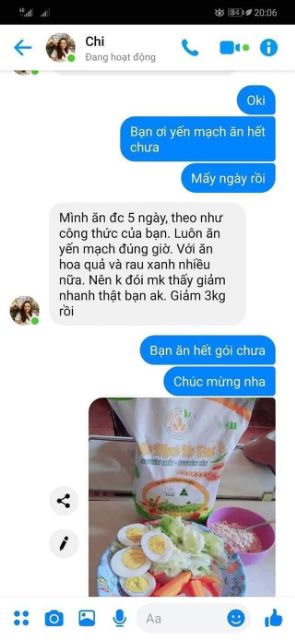 YẾN MẠCH ÚC TƯƠI (hàng chính Hãng)