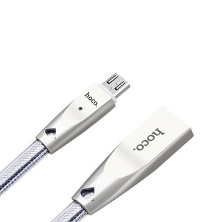 Cáp Sạc Cao Cấp Hoco U9 Micro USB | Type C | Lightning  dài 1.2M - Đèn Led