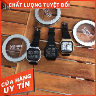 HÀNG NHẬP KHẨU -   Đồng hồ điện tử nam caiso AE1200 dây cao su mềm mại, dành cho bạn trẻ n