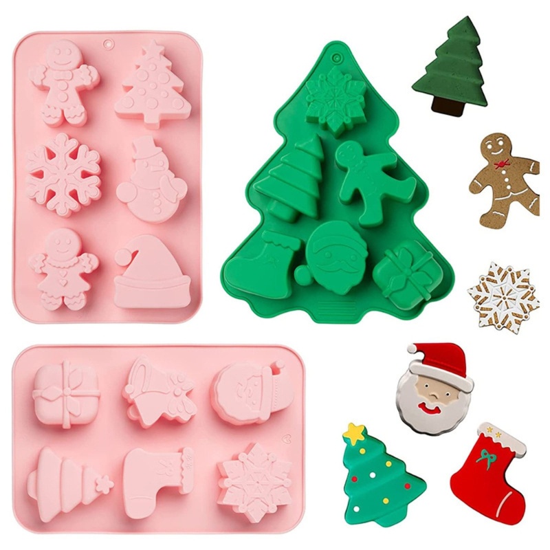 Khuôn Silicone Tạo Hình Làm Bánh Kẹo Hình Sáng Tạo
