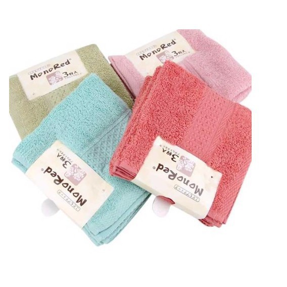 Set 3 khăn mặt 100% Cotton xuất Nhật cao cấp (Kho giá gốc)