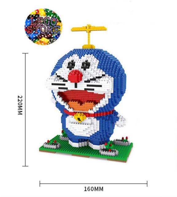 XẾP HÌNH - LẮP RÁP LEGO DORAEMON CHÓNG TRE ~ 2070pcs