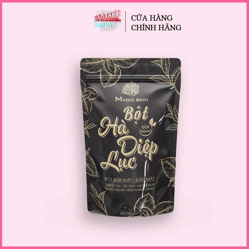 Bột đắp mặt, tẩy tế bào da chết dạng bột chiết xuất hoàn toàn từ thiên nhiên làm sạch da hiệu quả - LAVAHA SHOP