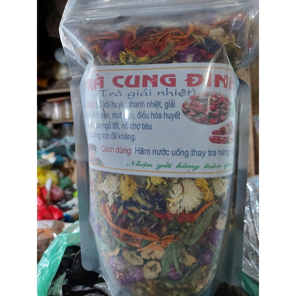 TRÀ HOA THẢO MỘC CUNG ĐÌNH