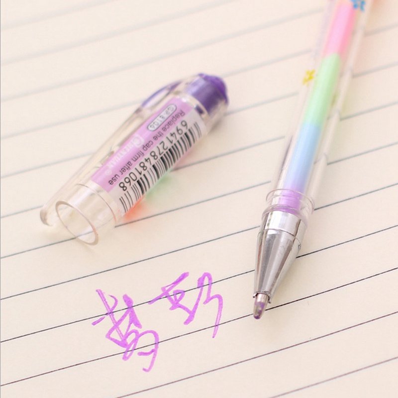 Bút dạ quang nhiều màu sắc tự làm độc đáo