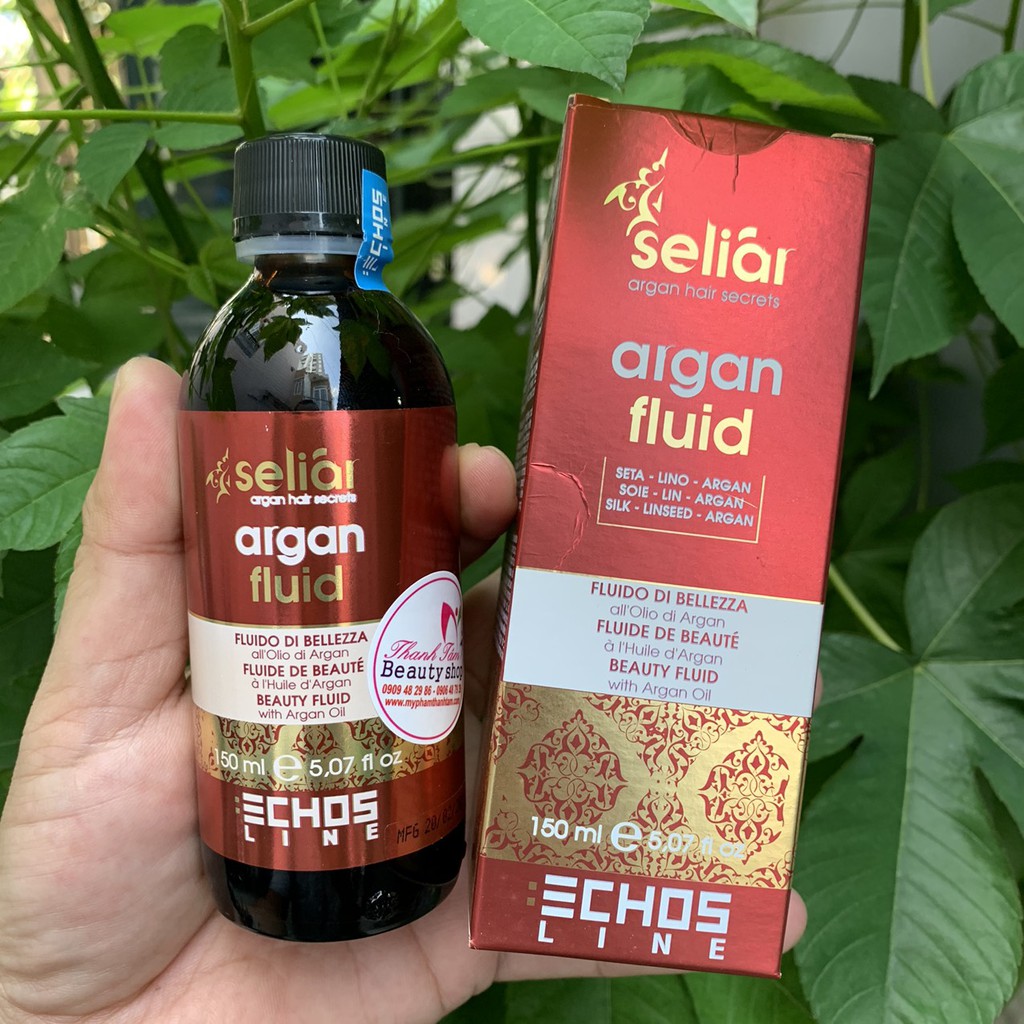 Tinh dầu dưỡng tóc Argan Echosline Fluid nguyên chất 150ml