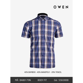 OWEN - Áo sơ mi ngắn tay Owen OWEN  - BA80179N