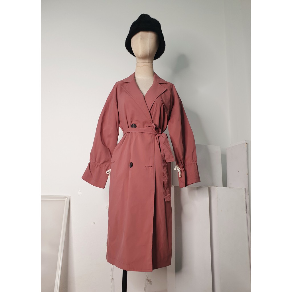 Áo khoác blazer dáng rộng màu trơn mẫu 2021 phong cách Hàn Quốc