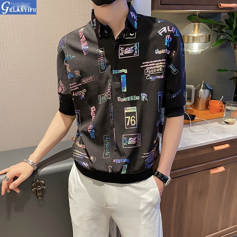 Áo Sơ Mi Nam Tay Lửng Thời Trang