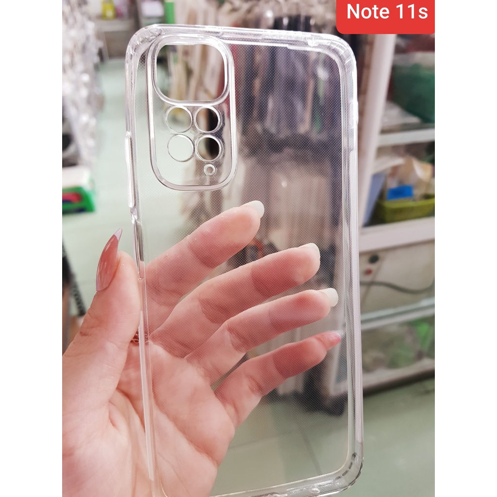 Ốp lưng dẻo trong tốt Redmi Note 11S 4G, Note 11 4G
