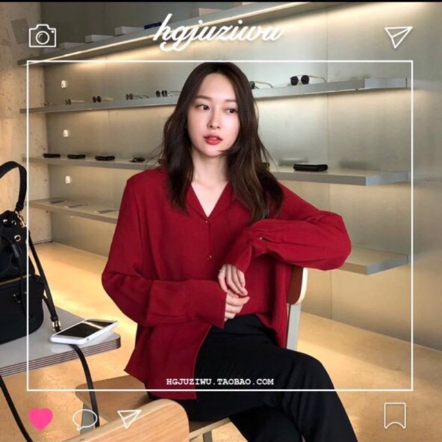 Sơ mi tết đỏ rực rỡ