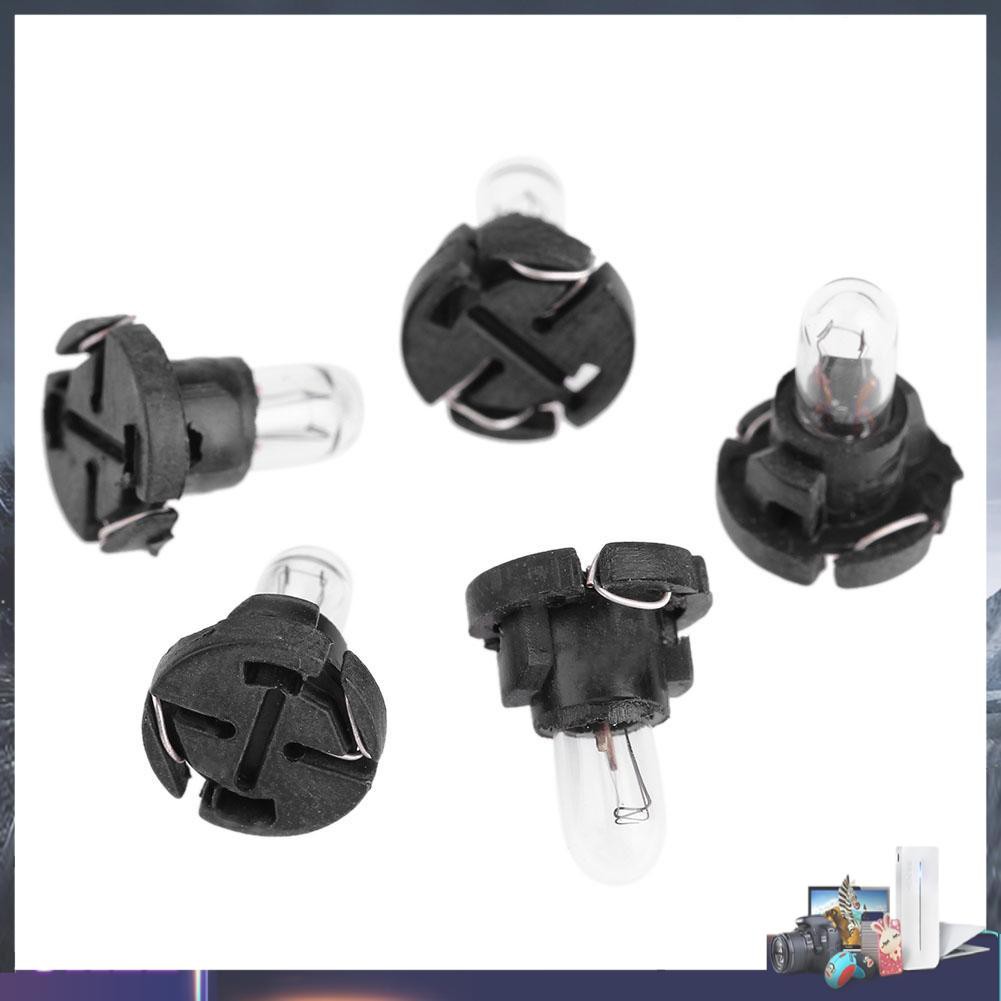 5 Bóng Đèn T4 12v Gắn Bảng Điều Khiển Xe Hơi