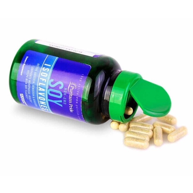 Viên Uống Tăng Nội Tiết Tố Nữ SOY ISOFLAVONES Puritan's Pride CHUẨN COSTCO USA
