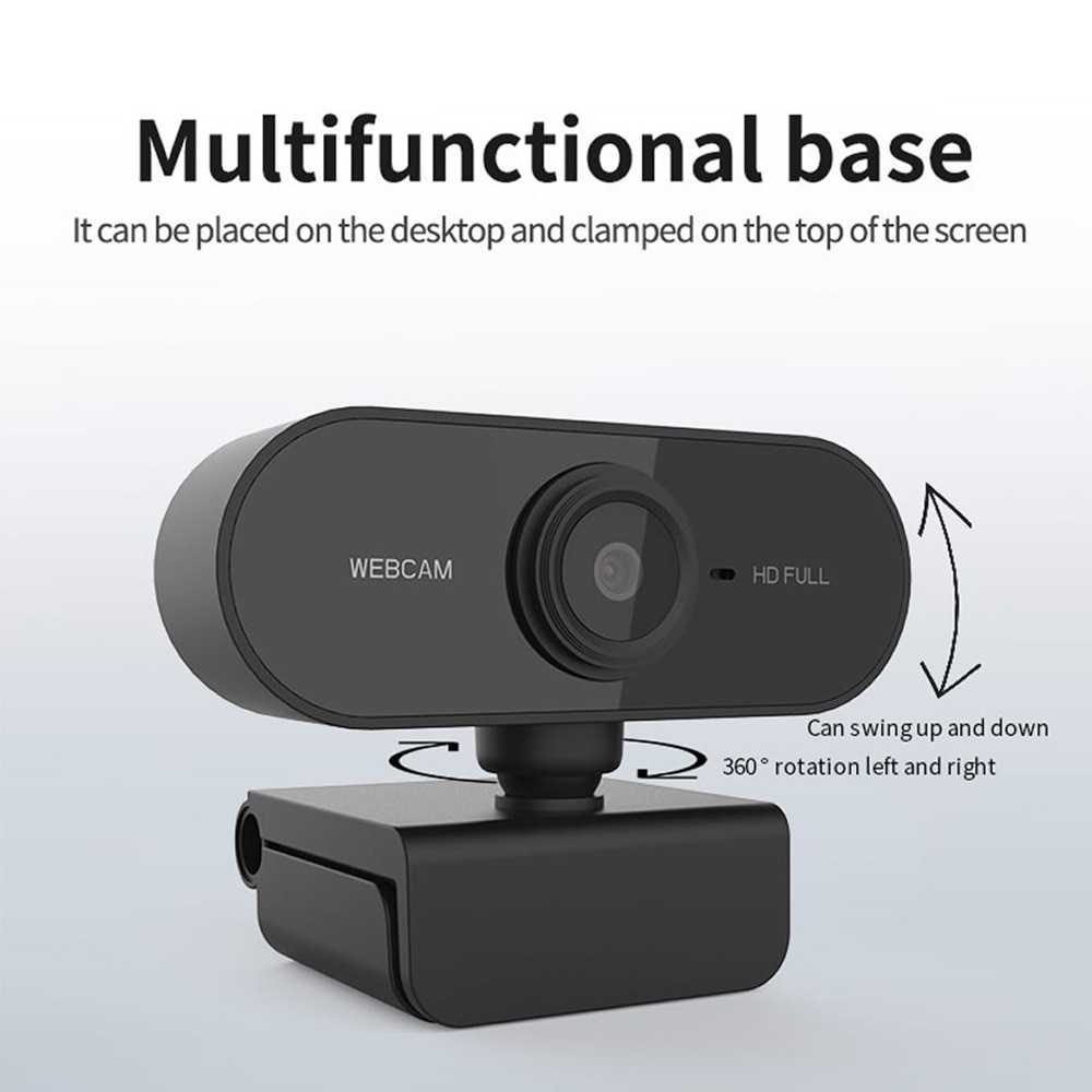 Webcam 1080p Full Hd 1080p Tích Hợp Micro Tiện Dụng Cho Máy Tính