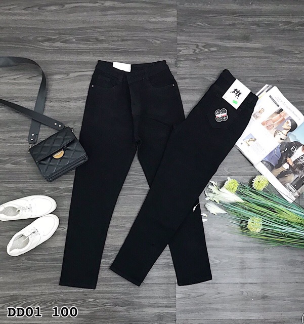 Bigsize Quần jean đen DD01 100 (32-36)