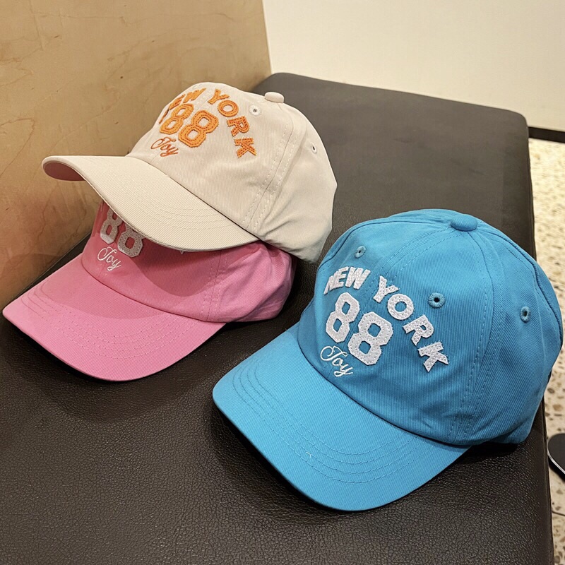 Mũ nón lưỡi trai thêu chữ NY cho bé 3-8 tuổi LTB05