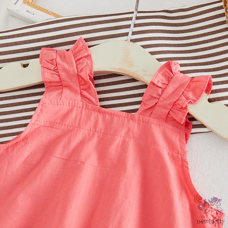 Áo Sát Nách Ren Hoa Thời Trang Dành Cho Bé Gái