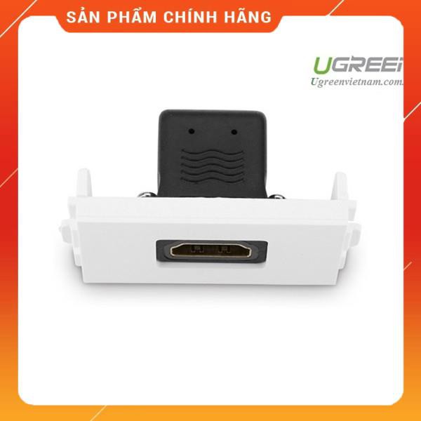 [CHÍNH HÃNG] Hạt Wallplate HDMI âm tường bẻ góc 90 độ Ugreen UG-20318 chính hãng