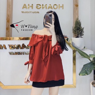 Áo trễ vai xả hàng
