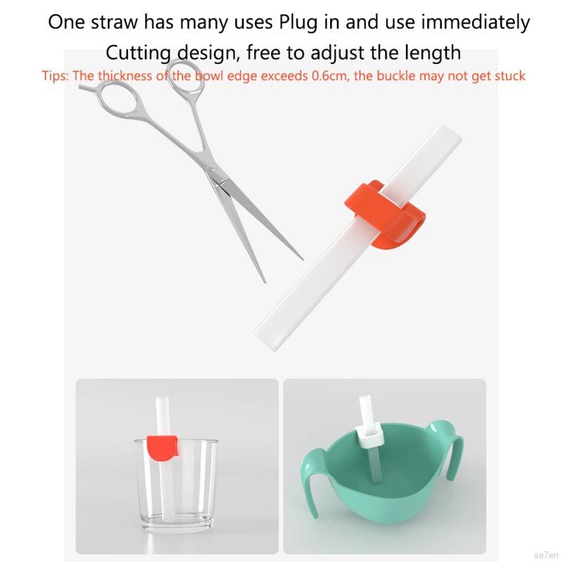 Ống hút silicon có thể điều chỉnh dành cho trẻ sơ sinh