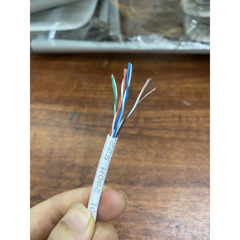 DÂY MẠNG CAT5E Bấm Sẵn 2 đầu 10m 15m 20m 25m 30m 35m 40m 45m 50m - Dây Cáp mạng lan chính hãng