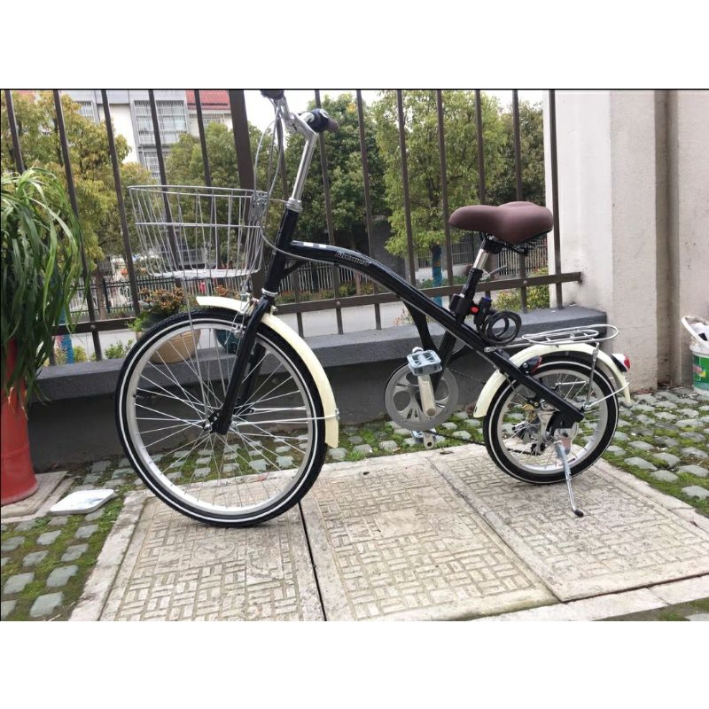 XE ĐẠP MINI CLASSIC Qi900- CAO CẤP CHO NỮ Đề Shimano