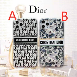 Ốp điện thoại in logo Dior sang trọng cho iPhone12mini 12promax 11Promax XsMax i7 i8Plus