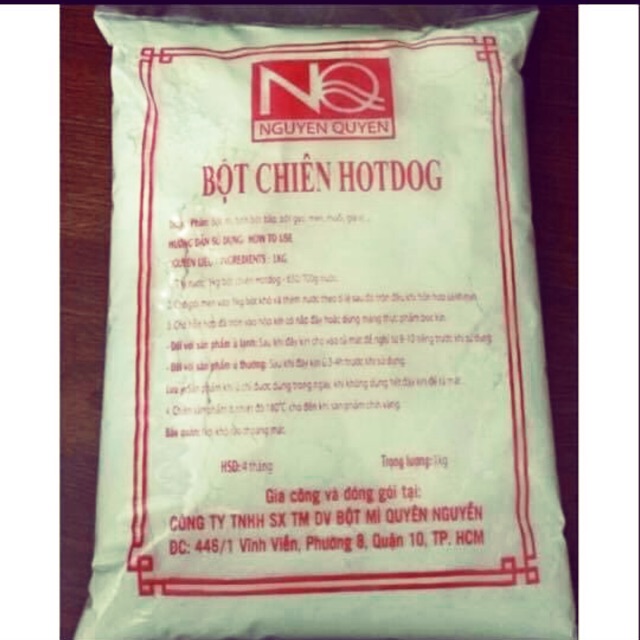 Bột Chiên Hotdog