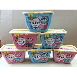 Combo 3 hộp viên giặt xả 3D nhật bản