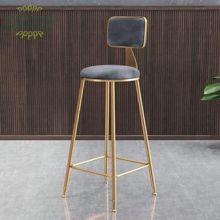 PEGGIEHOMEGhế bar hiện đại tối giản đẩu quầy cao bàn sắt rèn