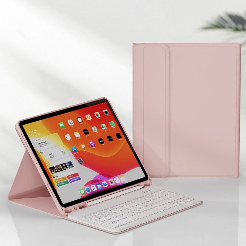 Bao da có bàn phím Bluetooth cho máy tính bảng iPad Air 4 / 8th generation/ pro 11 2020 Air 4