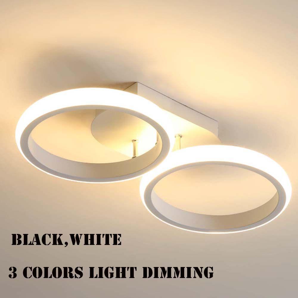 Đèn LED Gắn Trần Nhà Kiểu Dáng Hình Học Độc Đáo