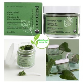 Mặt Nạ Diệp Lục Hữu Cơ Cocokind - Chlorophyll mask 56g