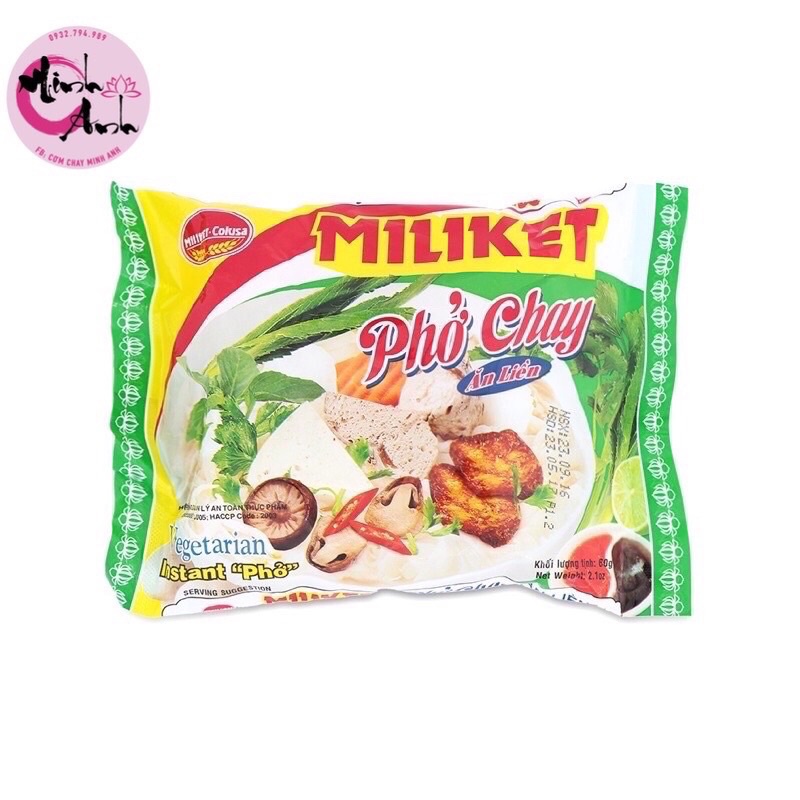 Phở Chay Lẻ Các Loại