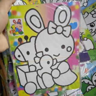 10 tranh cát khổ A5 (có sẵn cát)