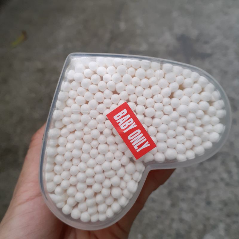 Hộp tăm bông trái tim trẻ em The Bear - Đại Sỉ