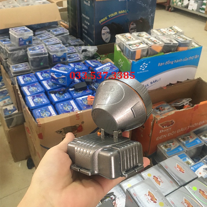 Đèn led đội đầu siêu sáng, đèn pin sạc siêu sáng Dony KL 158