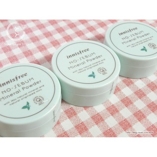 Phấn phủ kiềm dầu Innisfree (5g)
Innisfree No-sebum Mineral Powder