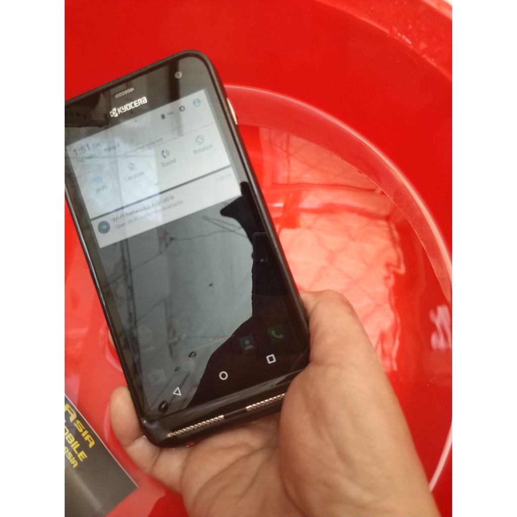 Điện thoại Nhật Kyocera XD 6790 - 1 Nano Sim / Màn hình 5.7" / Ram 2GB / Sim 3G, LTE