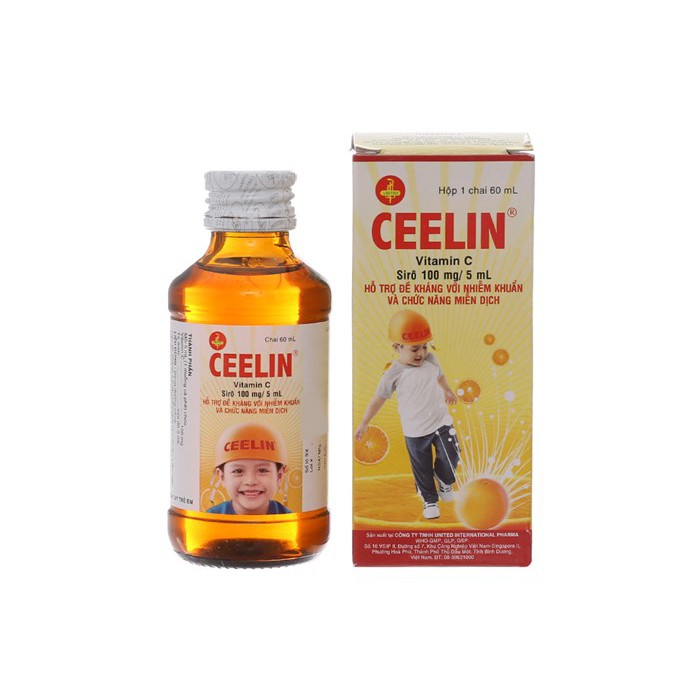 CEELIN SIRO - BỔ SUNG VITAMIN C CHO TRẺ