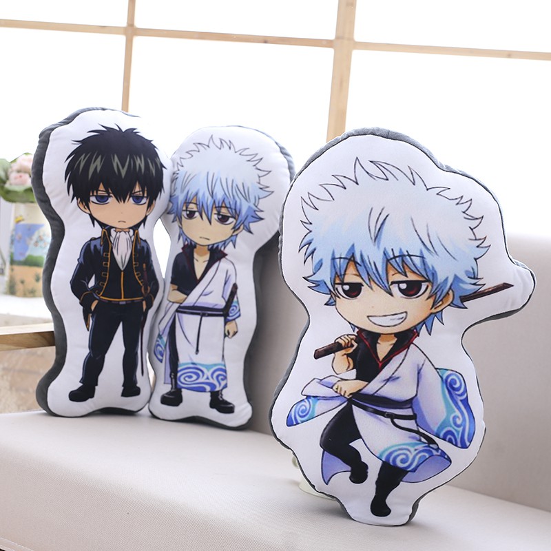 Gối In Hình Anime Gintama Akita Dễ Thương