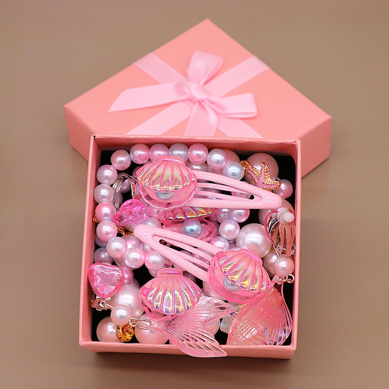 Bộ trang sức họa tiết hoạt hình xinh xắn dành cho bé gái