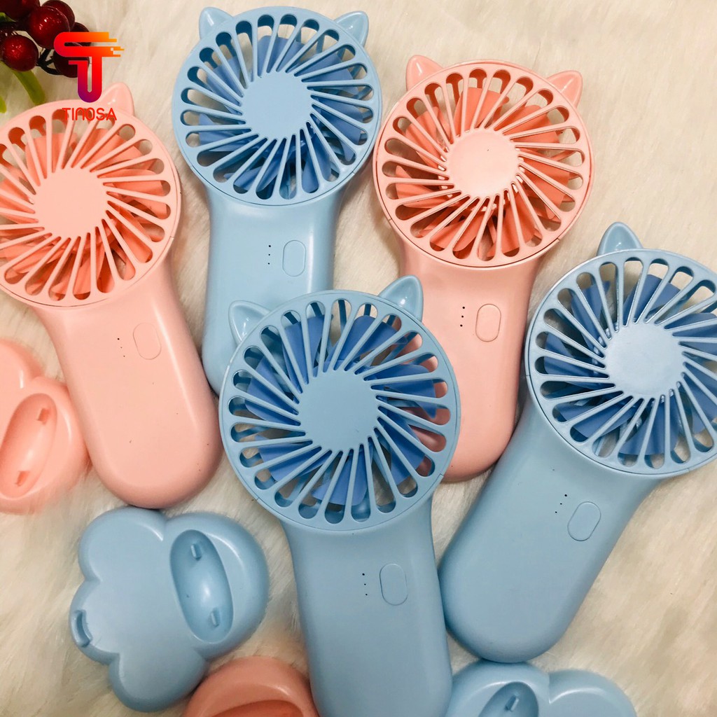 Quạt tích điện Cầm Tay Mini JOIL 3 cấp độ gió T3B2 | BigBuy360 - bigbuy360.vn