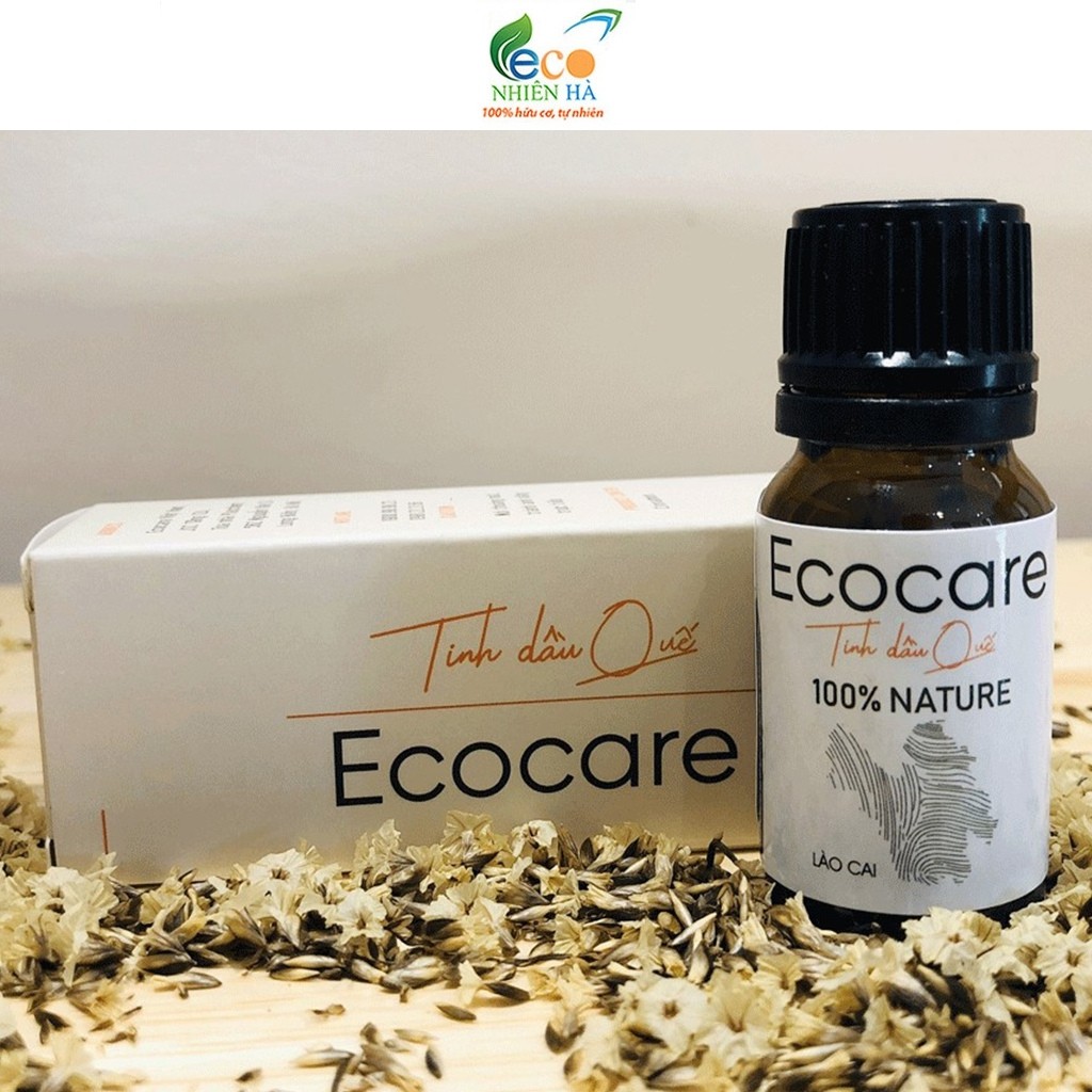 Tinh dầu ECOCARE 10ml, quế nguyên chất, tinh dầu thơm phòng khử mùi, đuổi côn trùng
