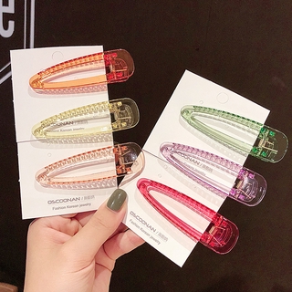 Hàn quốc lưới cô gái đỏ ins nổ clip kẹp mũ đội đầu đầu kẹp phụ kiện tóc nữ