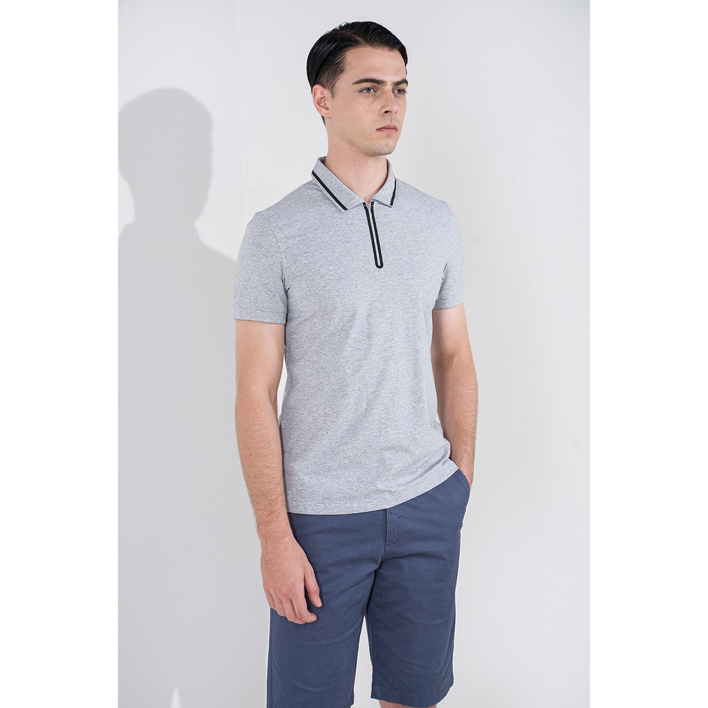 Áo polo nam cổ bẻ Biman by Biluxury thun co giãn 4 chiều form chuẩn vừa người thoải mái vận động 5APCT001GHS | WebRaoVat - webraovat.net.vn