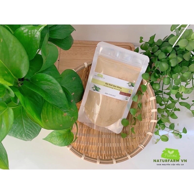 Bột Khổ Qua Đắp Mặt Nạ Nguyên Chất 100g