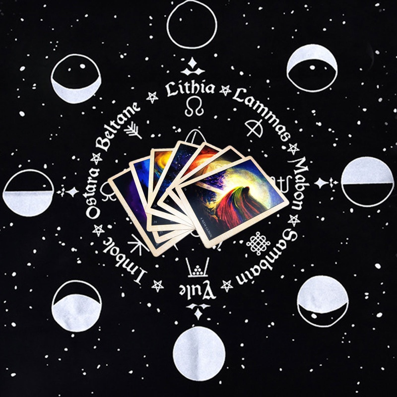 Túi Đựng Bài Tarot 49x49cm 19x19in Bằng Nhung Chất Lượng Cao