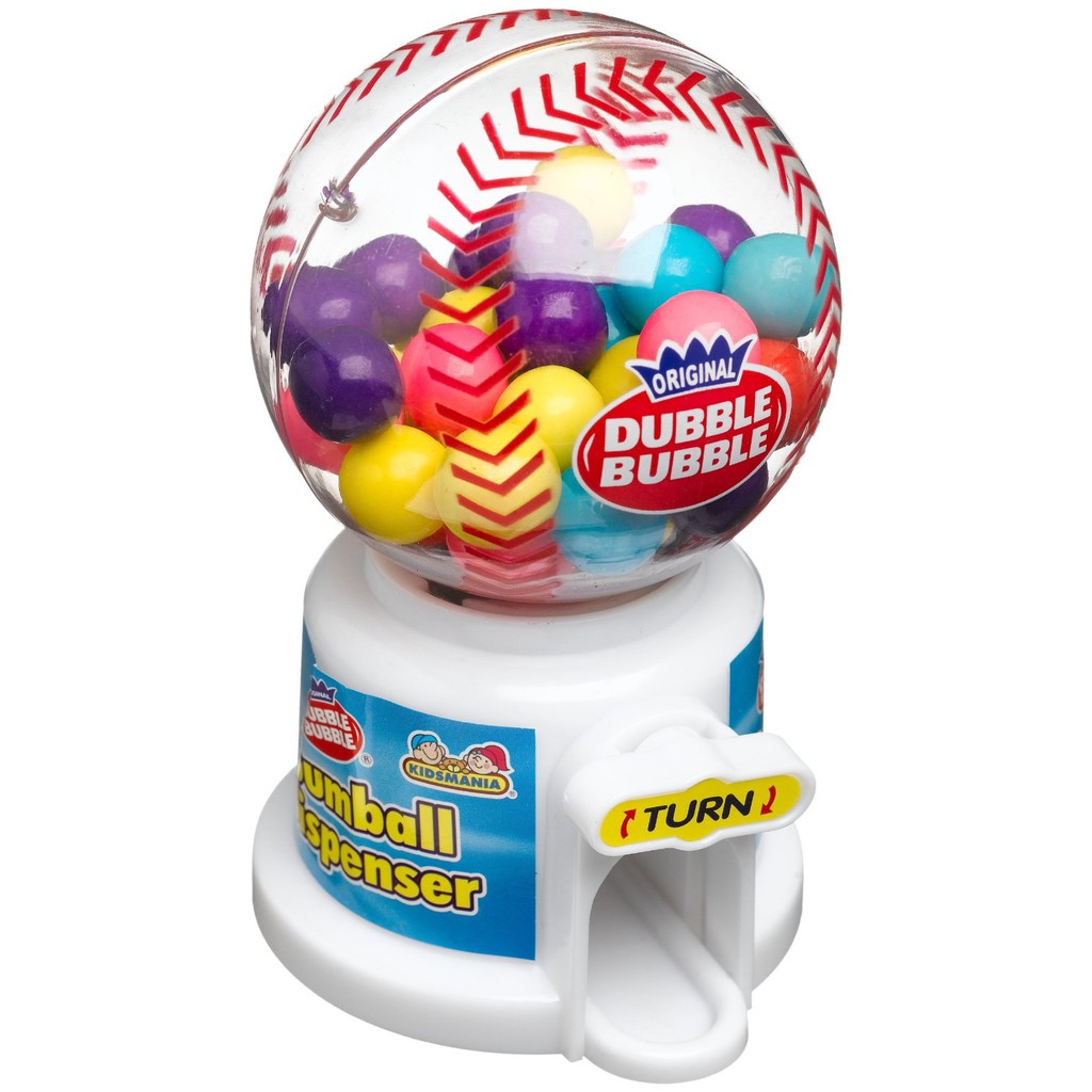 Máy bán kẹo Kidsmania Dubble Bubble Hot Sports 40gr